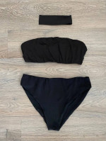 Ladies Black Two Piece Swimsuit Small