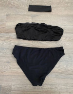 Ladies Black Two Piece Swimsuit Small
