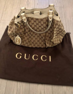 Gucci Medium GG Canvas Sukey Tote