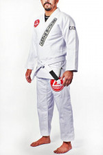 GRACIE BARRA GB1 V2 EDITION KIMONO W/ BELT - WHITE