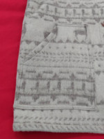 Heavy wool Coat/jacket with Llama Designs