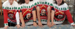 CAPTAIN MORGAN RUM UNIQUE SPECIALTY 4 PERSON PARTY SWEATER UNISEX