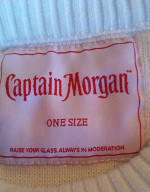 CAPTAIN MORGAN RUM UNIQUE SPECIALTY 4 PERSON PARTY SWEATER UNISEX