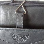 DOPP Black Hanging Toiletry Travel Bag