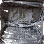 DOPP Black Hanging Toiletry Travel Bag