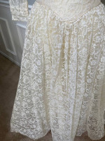 Vintage 50’s Cream Lace Dress