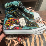 Ed Hardy high tops. W5