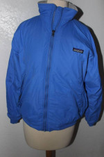 Patagonia Women's Bomber Teal Jacket Full Zip Teal Fleece Lined Size 1