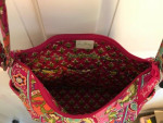 Vera Bradley Pink Swirls Crossbody Purse