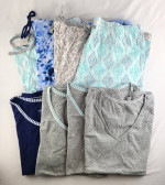Carole Hochman PJ Pajamas Sleepwear T-Shirt, Tank, Capri Pants - Large