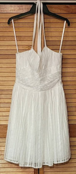 Guess White Sparkly Dress - New Condition