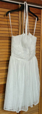 Guess White Sparkly Dress - New Condition