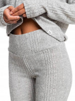Roxy Lazy Day High-Waist Pants Leggings Tights Medium Heather Grey Cozy! NWT
