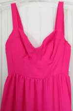 Sofia Vergara Fuchsia Pink Riley Halter Tank Dress (NEW) Size M