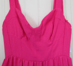 Sofia Vergara Fuchsia Pink Riley Halter Tank Dress (NEW) Size M