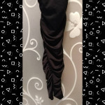 LOT OF 2 WOMENS BLACK LEGGINGS SIZE M