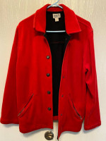 Chico's Design Women's Red Jacket- Comfy & Clean- Cost $100+