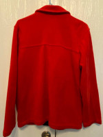Chico's Design Women's Red Jacket- Comfy & Clean- Cost $100+