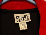 Chico's Design Women's Red Jacket- Comfy & Clean- Cost $100+
