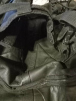 LIKE NEW:Leather 2-piece road pack