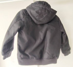 Boy's H&M Black Size 5/6 Fully Lined Hooded Jacket