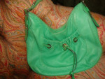 B. Makowski - Glove Leather Handbag: Green