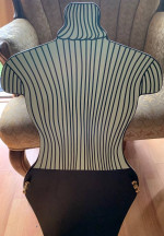 1995 Bombay Company Wood Dress Form Mannequin