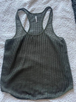 2 Sheer/Mesh fashion tank tops