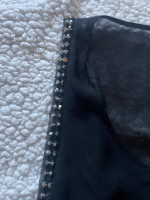 2 Sheer/Mesh fashion tank tops