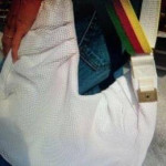 Puma Rasta Red Gold Green Duffle Bag