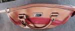 Tignanello 2-tone leather handbag purse