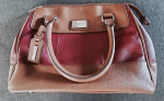 Tignanello 2-tone leather handbag purse