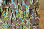 Vera Bradley Sittin' in a Tree Ruffle Cha Cha Shoulder Bag