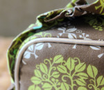 Vera Bradley Sittin' in a Tree Ruffle Cha Cha Shoulder Bag