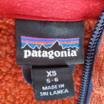 Patagonia Sweater 1/4 Zip Size XS 5-6 Boys' New without tags