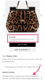 Authentic DOLCE GABBANA Miss Sicily HandBag Leopard $800. Orig$2740