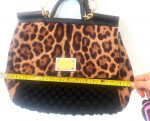 Authentic DOLCE GABBANA Miss Sicily HandBag Leopard $800. Orig$2740