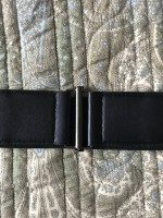 Never used Women’s black belt 31in