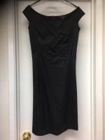 FRENCH CONNECTION LITTLE BLACK DRESS Sz 2 EXCELLENT