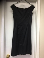 FRENCH CONNECTION LITTLE BLACK DRESS Sz 2 EXCELLENT