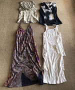 6 Women’s Dresses Tops Summer Dress Tank Tops Calvin Klein Lucky Brand