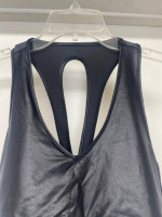 CARBON38 TAKURA SHINE BLACK SPORTS BRA Sz XL LIKE NEW