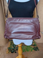 Vintage Etienne Aigner Leather Purse Oxblood Burgundy Shoulder Bag