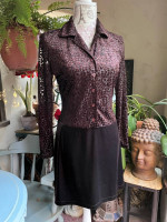 vintage Size 4, boutique designer couture dress