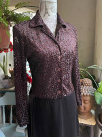 vintage Size 4, boutique designer couture dress