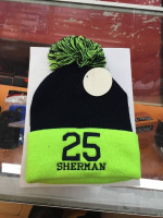 *** Seahawks Pom Knit Beanie / Stocking Cap - Richard Sherman 25 ***