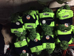 *** Seahawks Pom Knit Beanie / Stocking Cap - Richard Sherman 25 ***