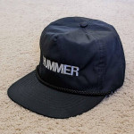 NEW Hummer logo engraved one-size-fits-all baseball cap hat gorra