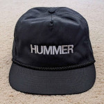 NEW Hummer logo engraved one-size-fits-all baseball cap hat gorra