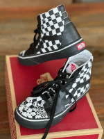NEW Custom Vans size 5.5 women (4 men)